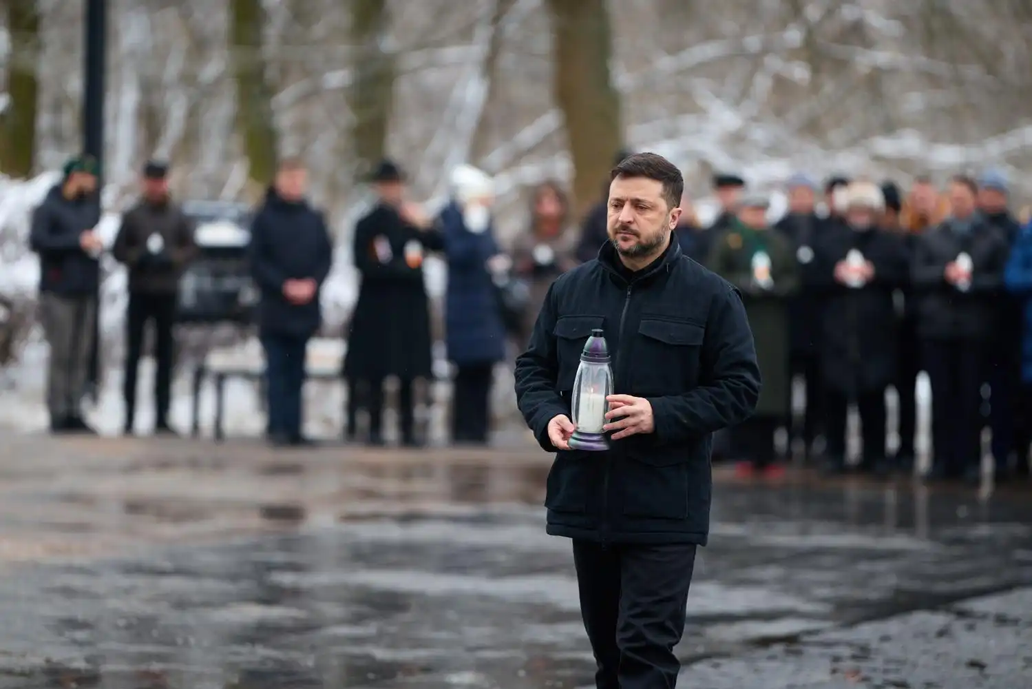 Ukraine Commemorates International Holocaust Remembrance Day at Babyn Yar