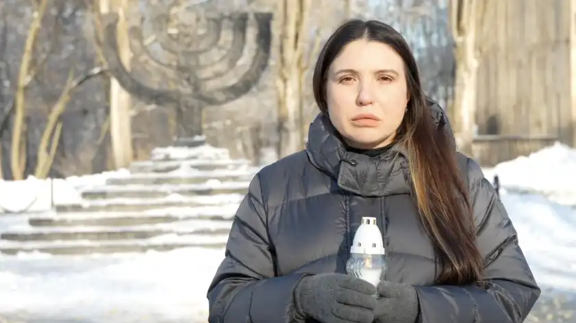 Roza Tapanova Took Part in the Memorial Ceremony “Six Million Hearts”
